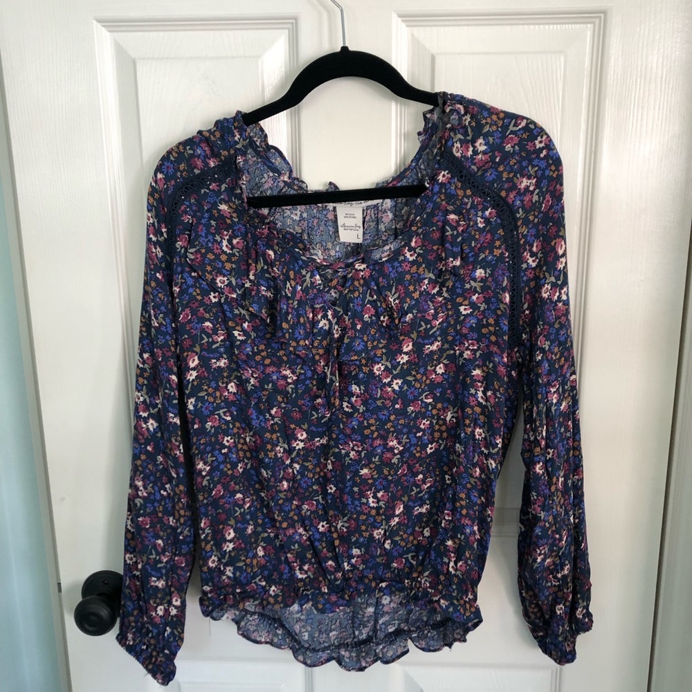NWT American Rag Floral Long Sleeve